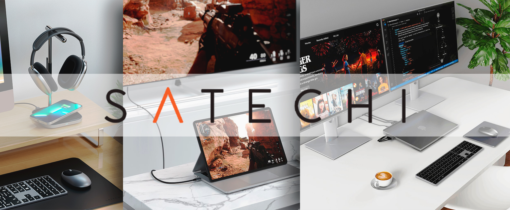 Satechi - Gr din teknologiske oplevelse stilfuld og effektiv