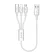 SiGN 3-in-1 Cable 0,25m, Lightning, USB-C, Micro-USB 5V, 3A