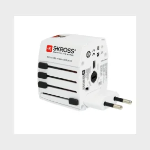 SKROSS World Travel Adapter Strmforsyningsadapter