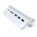 Satechi USB-C hub m. SD-kortlser - Bl