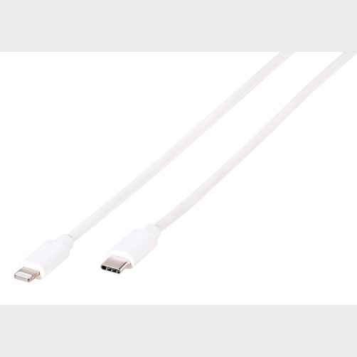 VIVANCO USB-C Lightning kabel MFI 1.2m Hvid