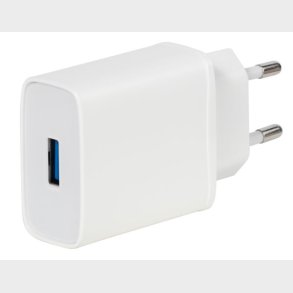 VIVANCO USB QC 3.0 18W Hjemoplader USB-C 1.2m