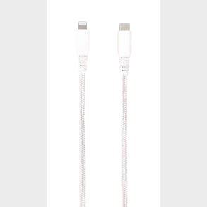 VIVANCO Longlife USB-C/Lightning-kabel 0.5m Hvid