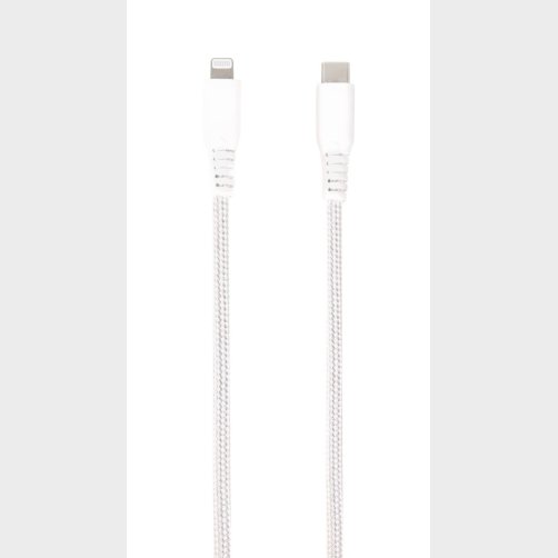 VIVANCO Longlife USB-C/Lightning-kabel 0.5m Hvid