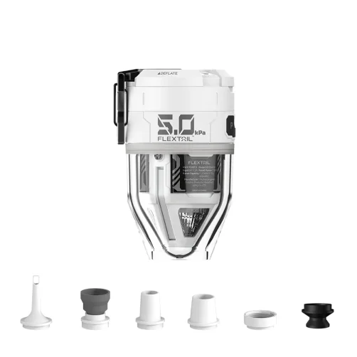 FLEXTAIL MAX PUMP 3 � Elektrisk luftpumpe med campinglys � Hvid