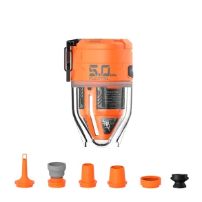 FLEXTAIL MAX PUMP 3 � Elektrisk luftpumpe med campinglys � Orange