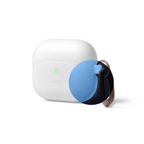 ELAGO silikoneetui med karabinhage til Airpods 3 - Nightglow Bl