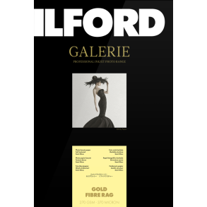 Ilford Galerie Gold Fibre Rag 270G A4 25 Sheet
