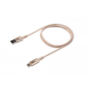 Xtorm Premium USB-A / USB-C Kabel 1m Guld