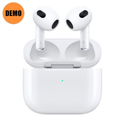 Apple Airpods 3 med lightning etui (MPNY3ZM/A) - DEMO 