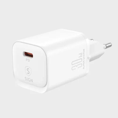 SiGN Single-Port Fast Charger, 30W