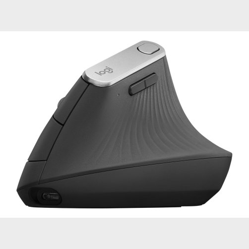 Logitech MX Vertical Optisk Trdls Kabling Sort