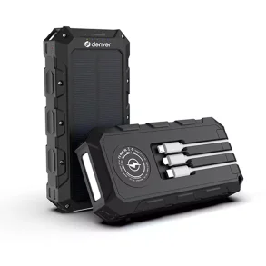 Denver PSQ-20008 20.000 mAh Solar powerbank