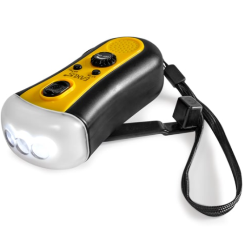 Eaxus lygte &amp; FM radio