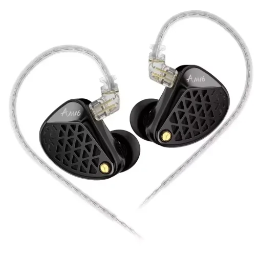 KZ AM16 BASS-Enhanced uden mic - Sort