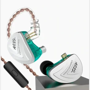 KZ AS12 med mikrofon - Grn