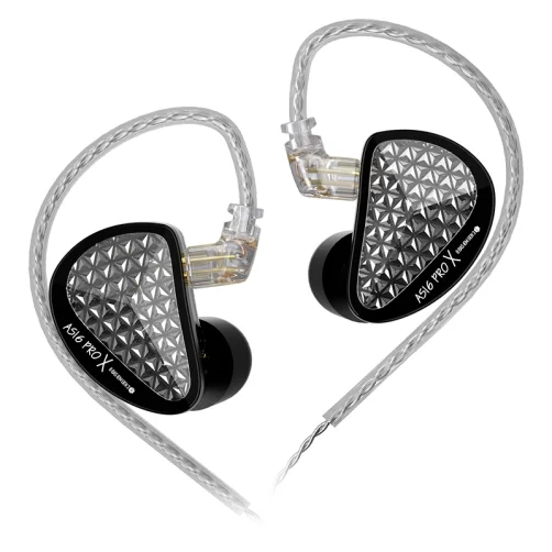 KZ AS16 Pro X uden mic - Sort