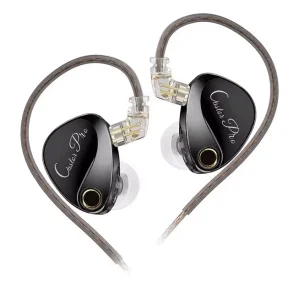 KZ Castor Pro Bass - Sort uden mikrofon