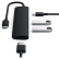 Satechi Slim USB-C MultiPort-adapter med 4K HDMI-videooutput og 2 USB 3.0-porte - Sort