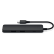 Satechi Slim USB-C MultiPort-adapter med 4K HDMI-videooutput og 2 USB 3.0-porte - Sort