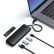 Satechi USB-C Hybrid 1-i-1 m. indbygget SSD lagerrum &amp; 4K HDMI Port - Sort