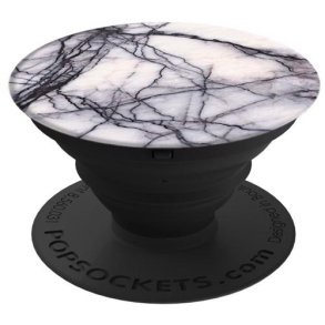 POPSOCKETS Hvid Marmor Holder og Stand
