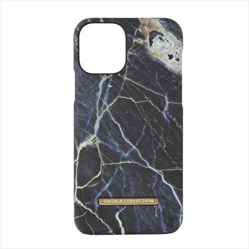Onsala Collection Mobilcover til iPhone 11 Pro i Soft Black Galaxy Marble