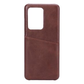 ONSALA Mobil Cover Brun Samsung S20 Ultra med Kortrum
