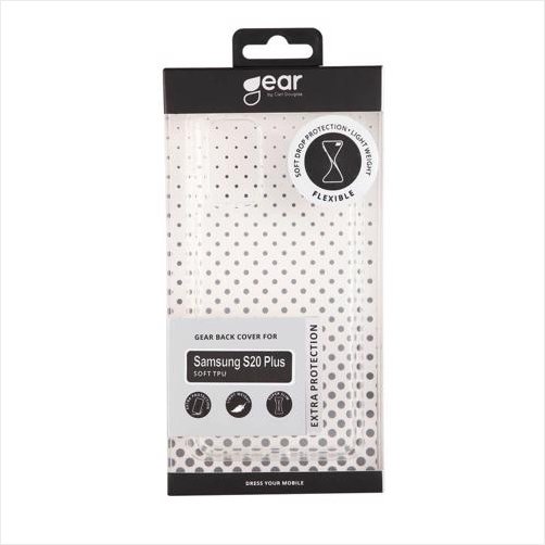 GEAR Mobil Cover Transparent TPU Samsung S20 Plus
