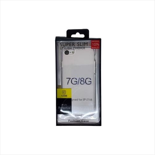 Case gennemsigtig cover til iPhone 7/8