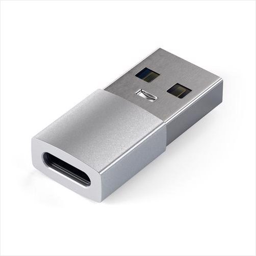 Satechi USB-A til USB-C adapter Silver