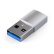 Satechi USB-A til USB-C adapter Silver